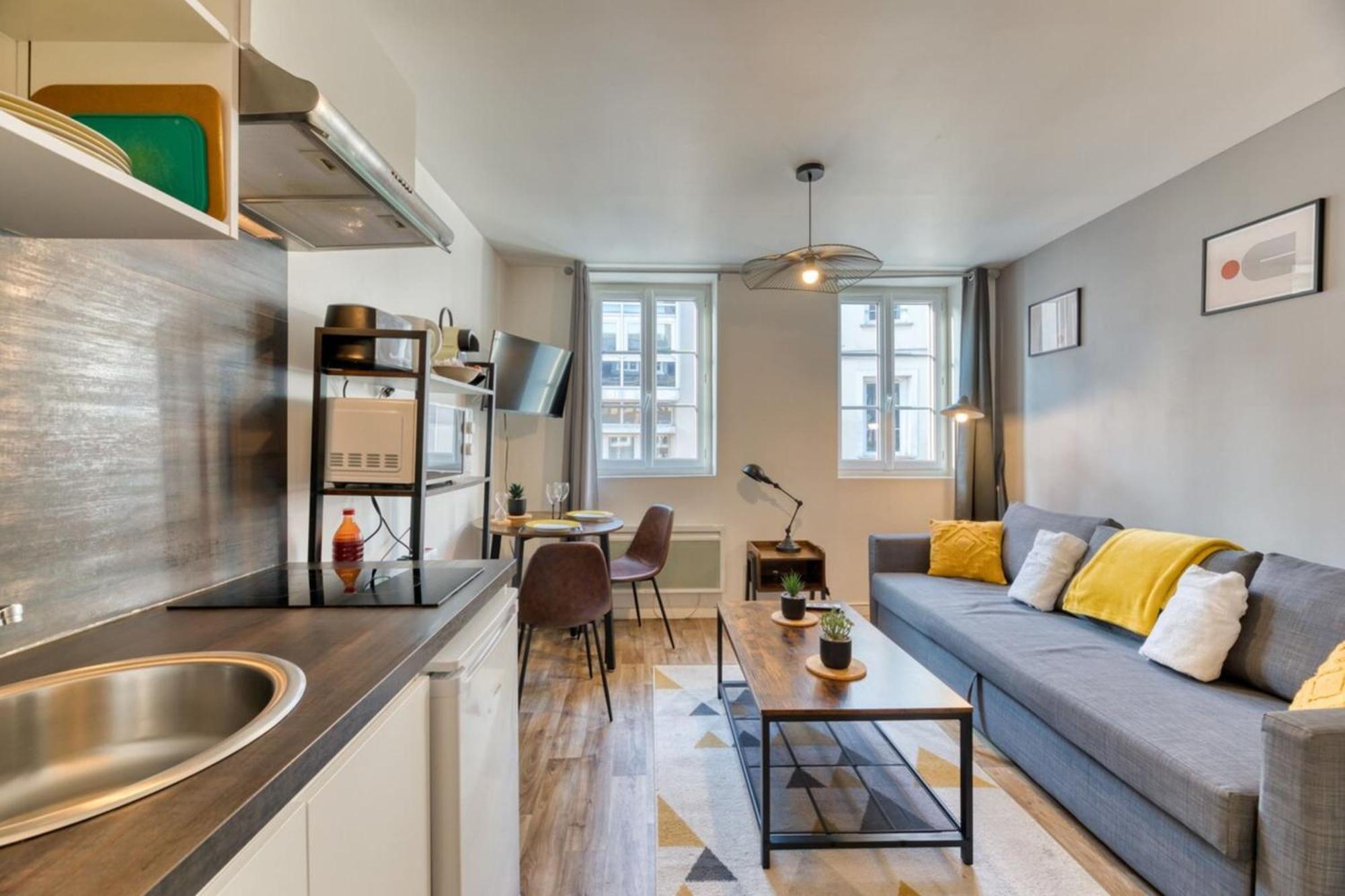 Le Remi Studio Renove Au Coeur De Руан Экстерьер фото